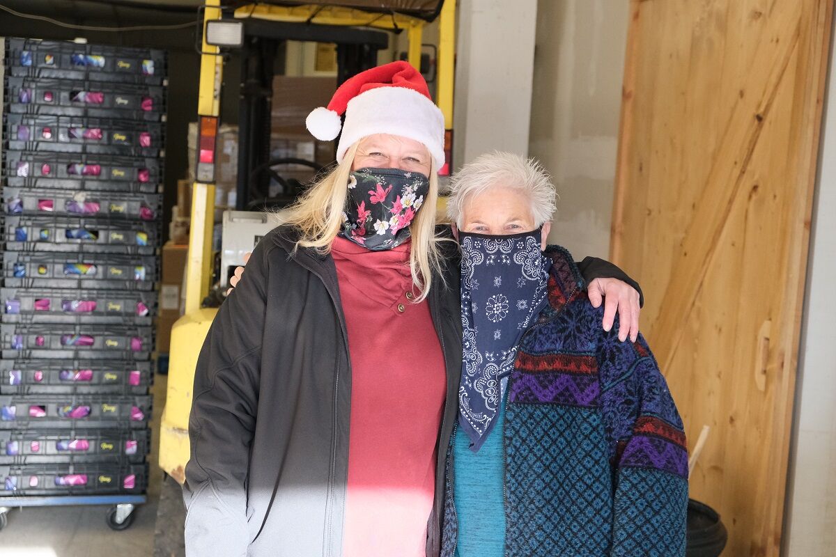 Janeal Booren and Shirley Bruckner